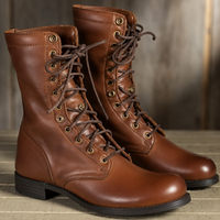 Stiefel Herren mit Schnürung und hohem Schaft - 1 - Annoboutique