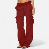 Cargo Pants Women's Relaxed Fit with Pockets - Image 1