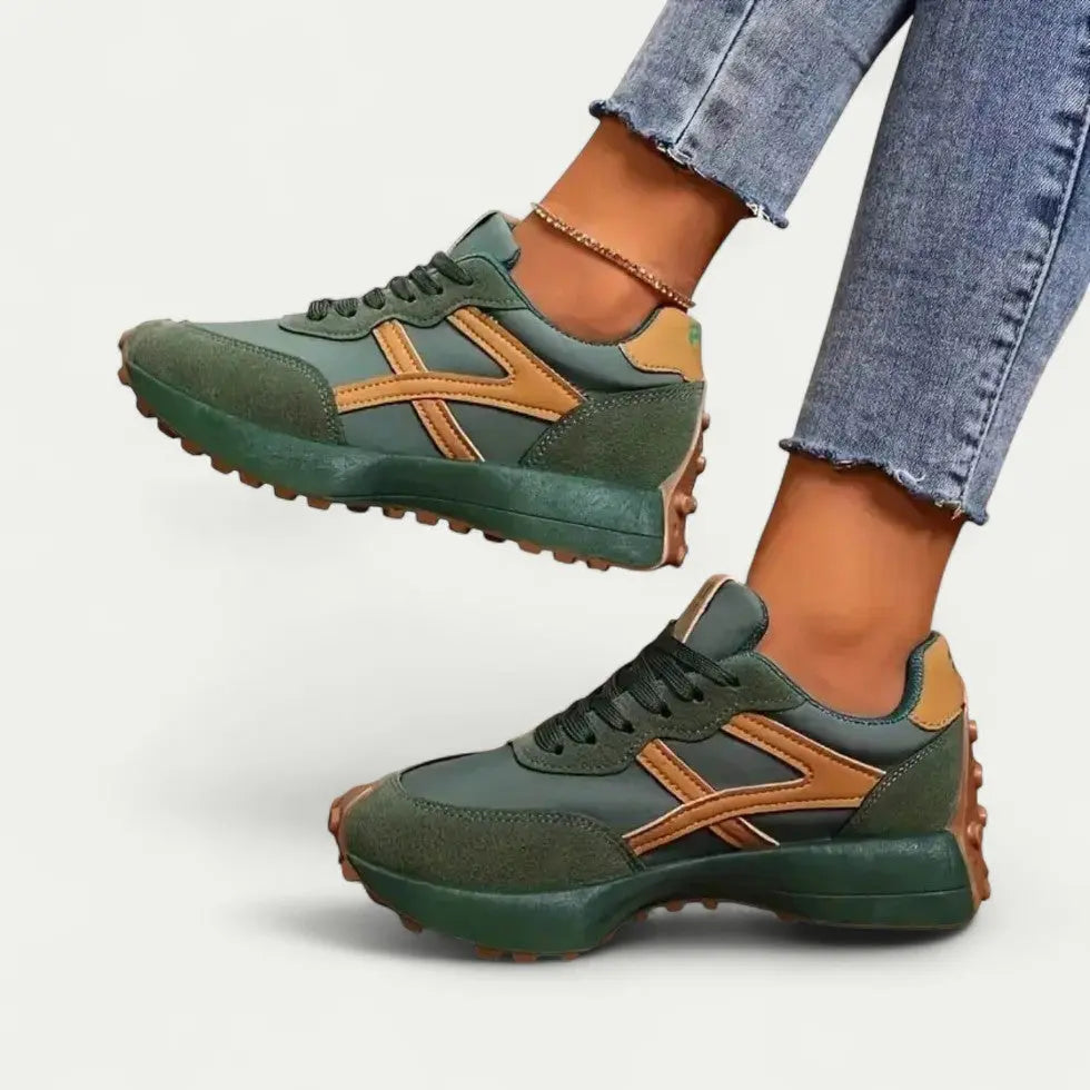 Laura – Sportliche Low-Top Sneaker mit Kontrastdetails