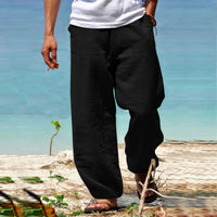 Milan - Herren Freizeithose mit weitem Schnitt und leichtem Stoff