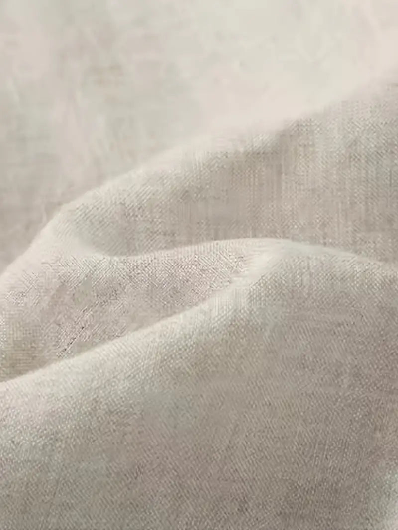 Felix – Locker geschnittene Leinenhose mit Kordelzug