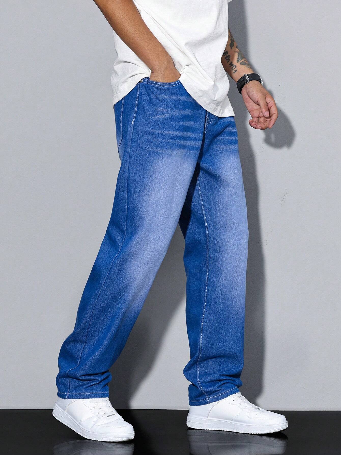 Ethan – Lässige Straight-Leg-Jeans für Herren