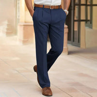 Javier – Klassische Herrenhose mit geradem Bein - 1 - Annoboutique