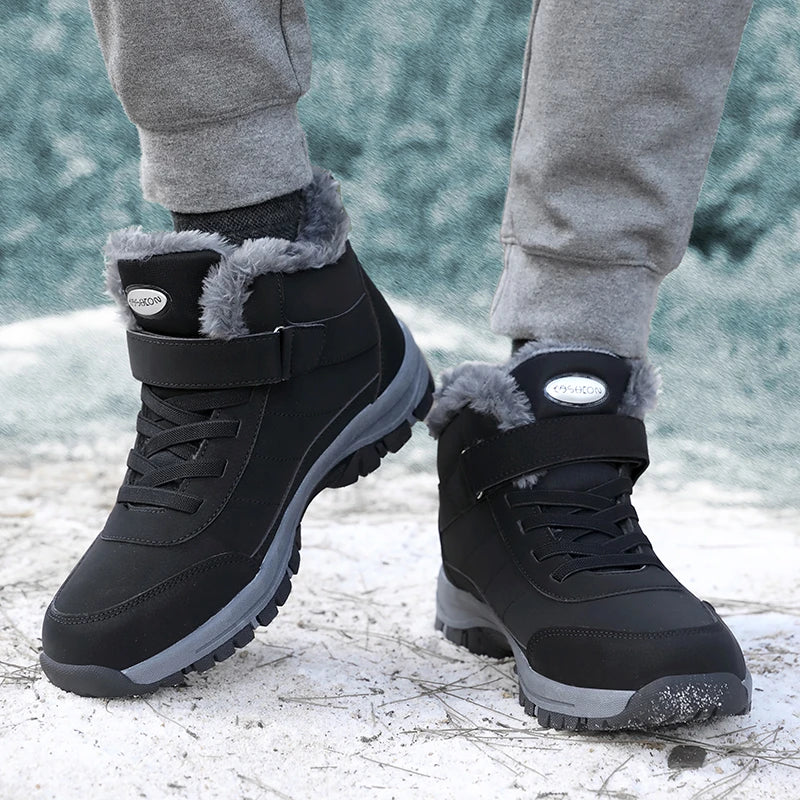 Iván – Gefütterte Herren Winterboots mit Profilsohle