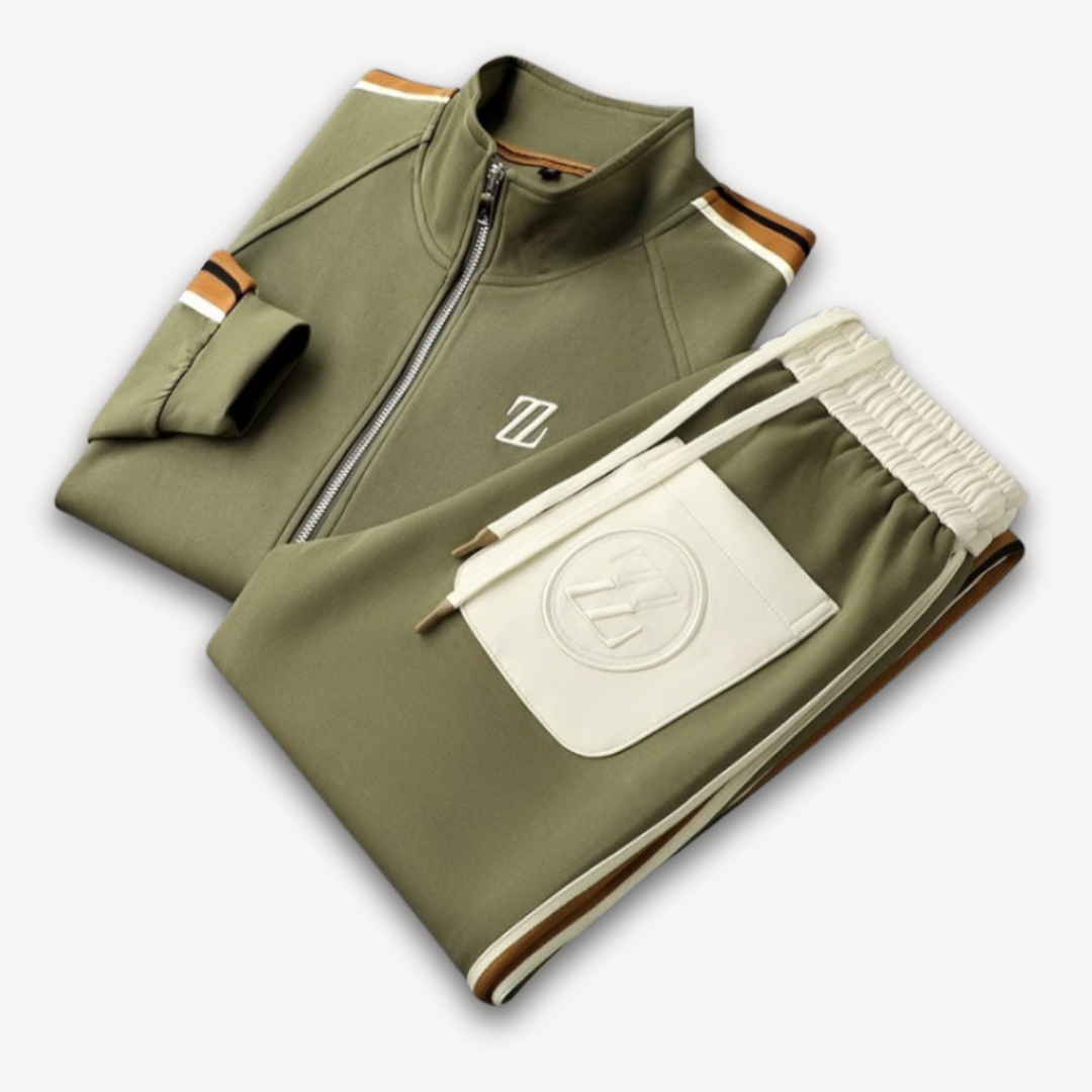 Tom – Trainingsanzug mit Kontraststreifen für Herren