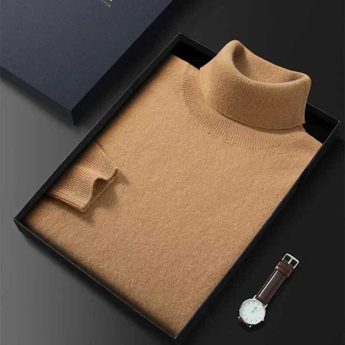 Jonas – Feiner Rollkragenpullover Herren