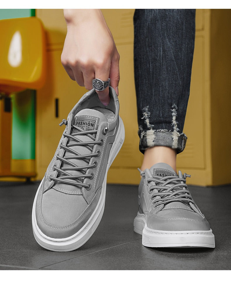 Leo - Herren Sneaker bequem mit Schnürung