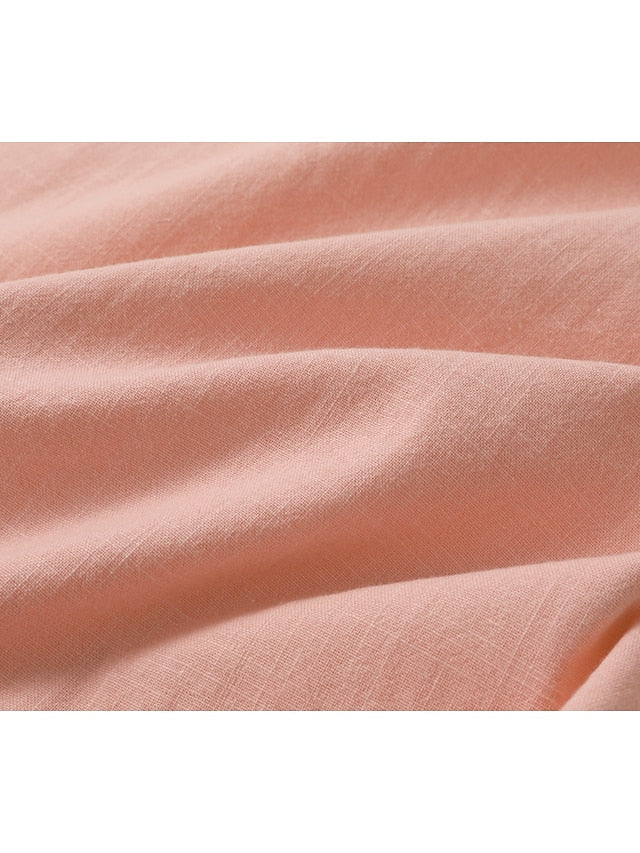 Milan – Kurzarmhemd mit Stehkragen und Knopfleiste