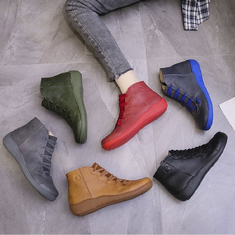 Carlos – Urbaner Schnürstiefel mit seitlichem Reißverschluss Unisex