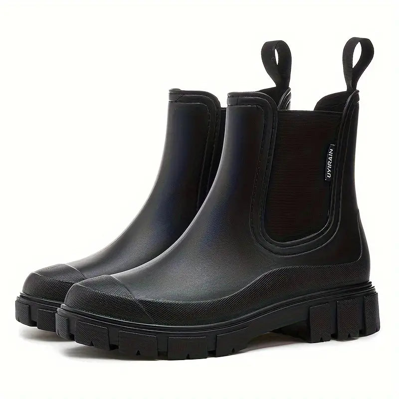 Anna – Damen-Chelsea-Boots mit Robuster Profilsohle