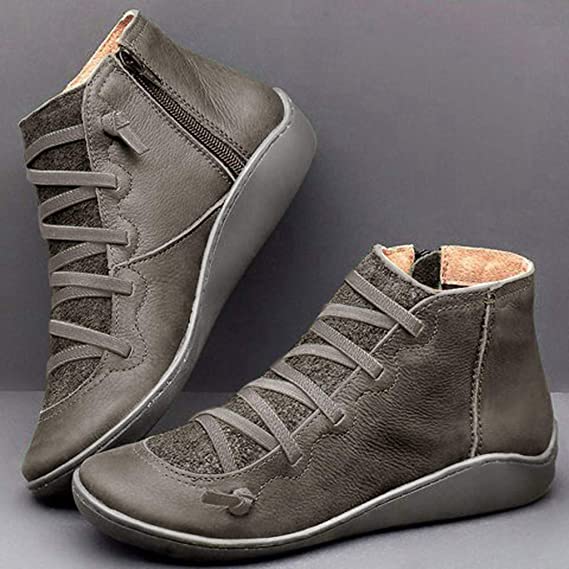 Carlos – Urbaner Schnürstiefel mit seitlichem Reißverschluss Unisex