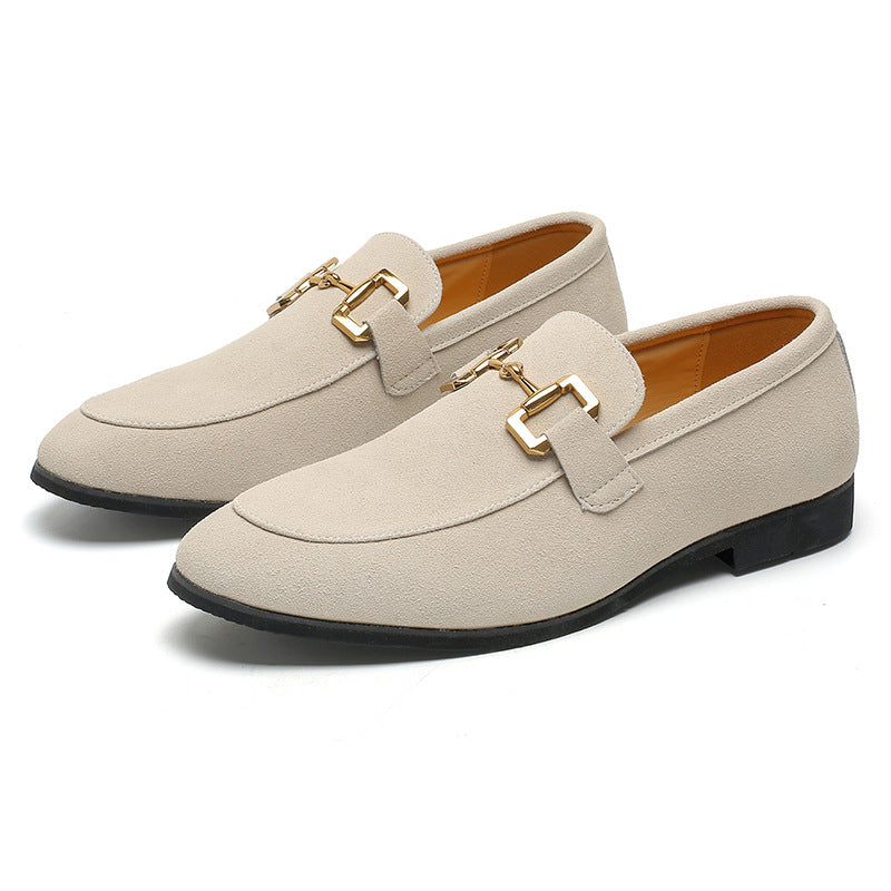 Elegante Herren Loafer Khaki – Bild 3