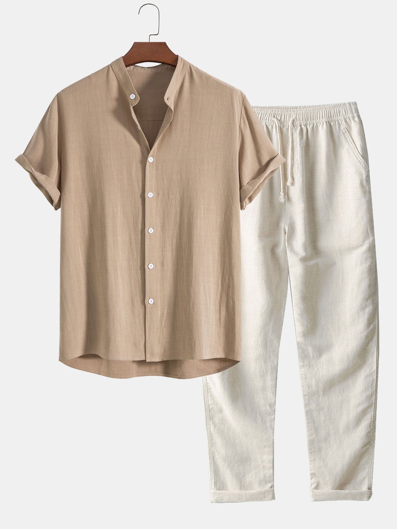 Ben – Slim Fit Short Sleeve Shirt - Image 12