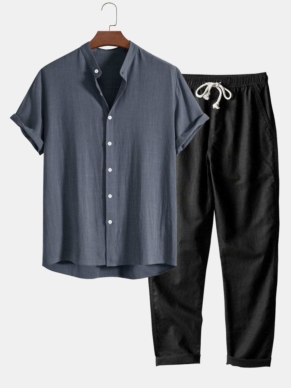 Ben – Slim Fit Short Sleeve Shirt - Image 14