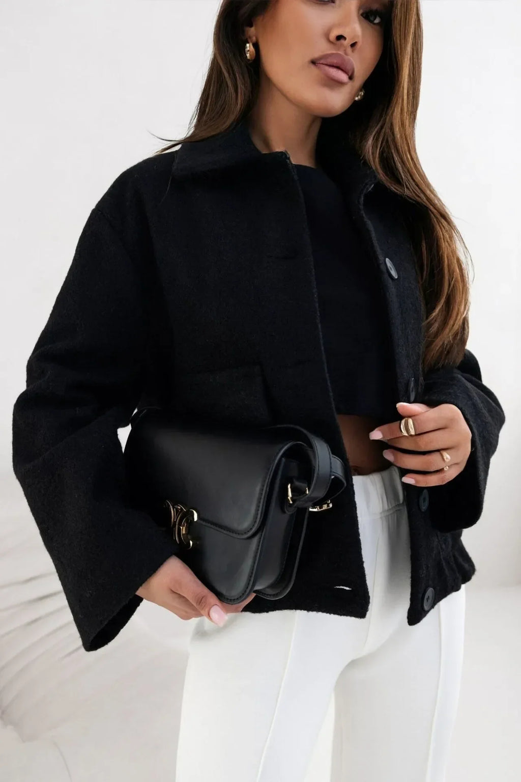 Natalia – Elegante Kurzjacke im modernen Winter-Chic für Damen