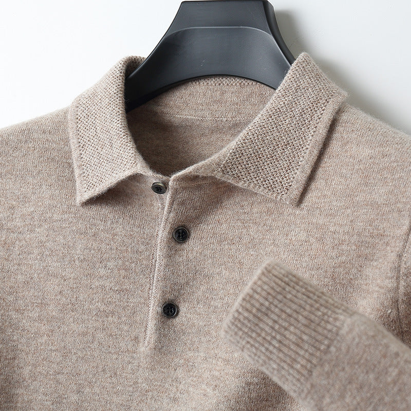 Adrian – Feines Strickpolo Herren