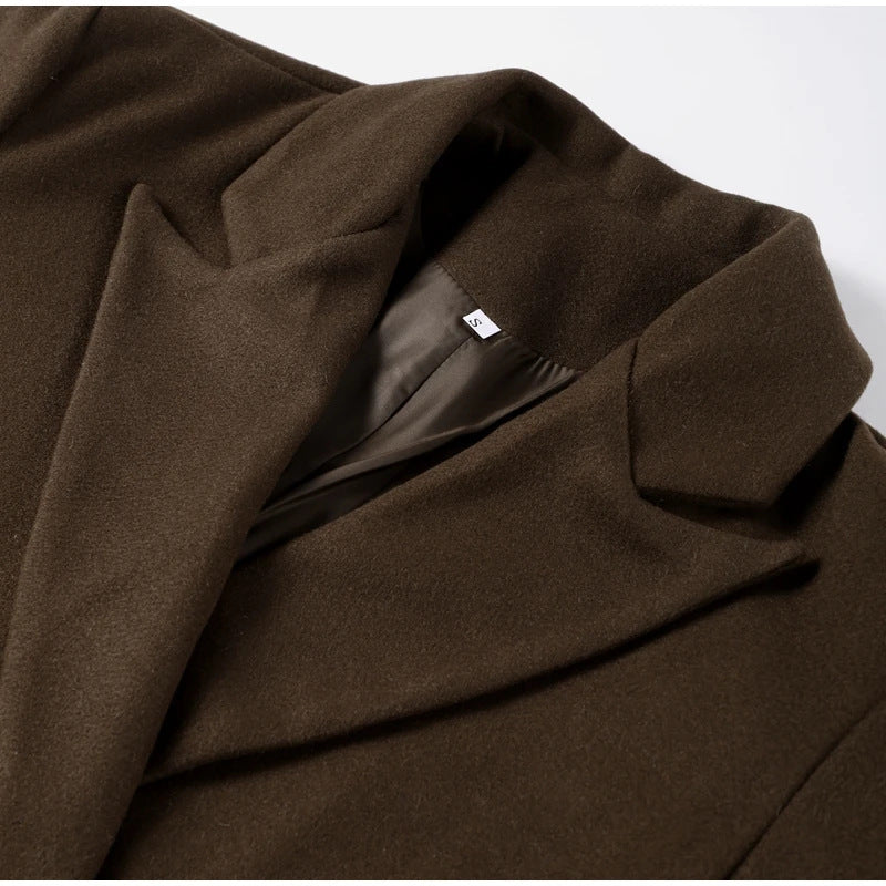 Amara - Damen Mantel oversize lang