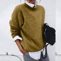 Ana – Lockerer Strickpullover Damen im modernen Layering-Stil
