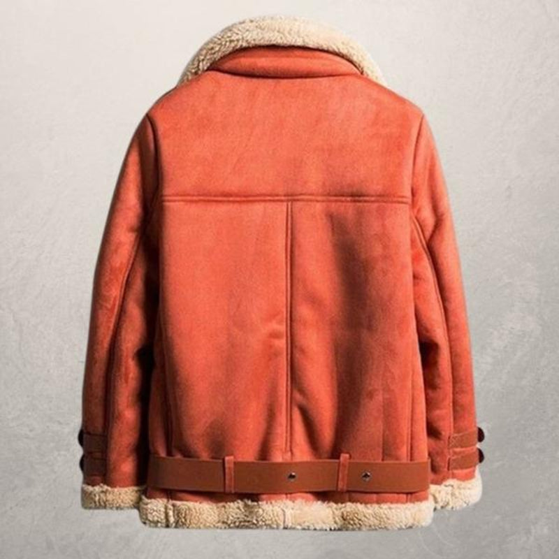 Emily – Gefütterte Damen Winterjacke mit Teddykragen