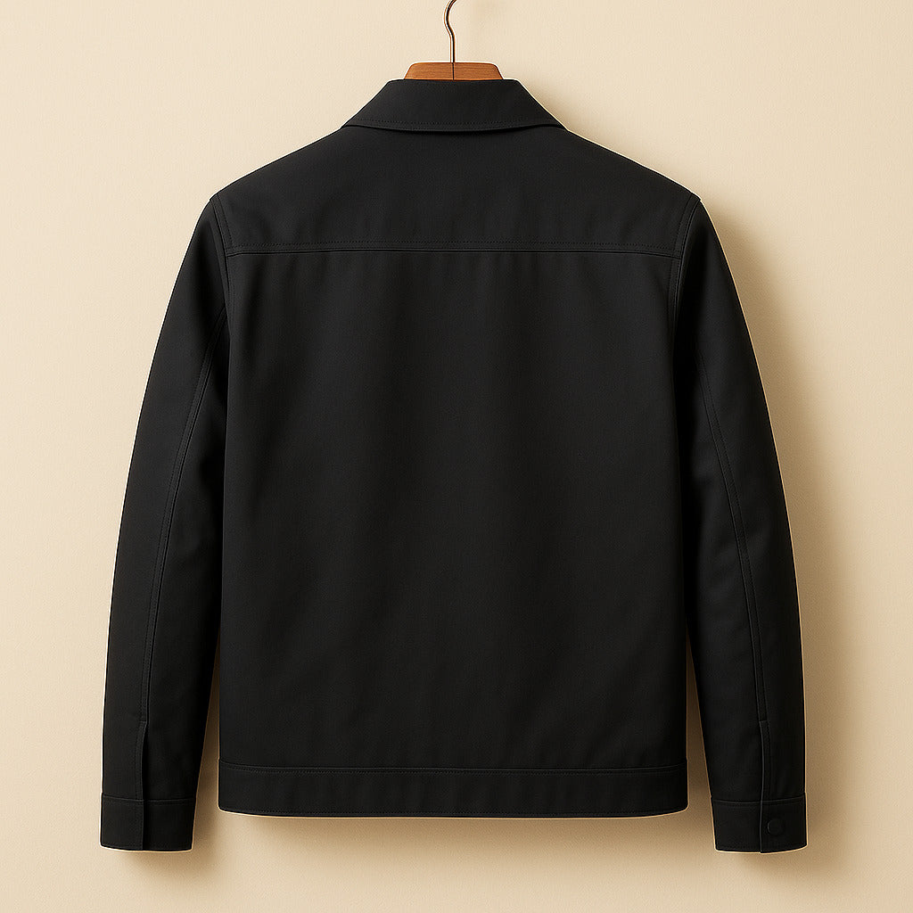 Elegante Slim-Fit Herrenjacke mit Reißverschluss von J&B - 3 - Annoboutique