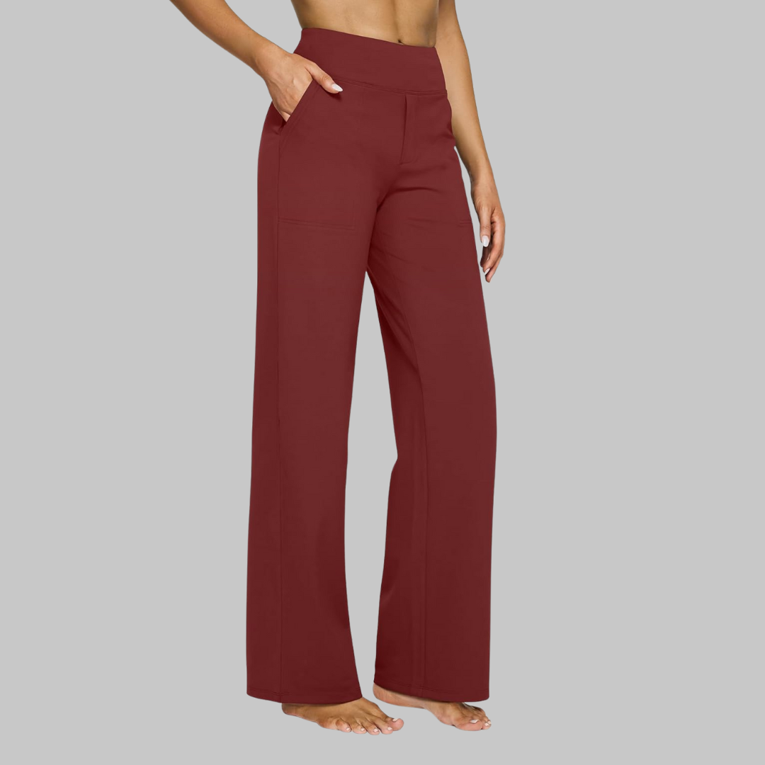Maya – Bequeme Wide-Leg-Freizeithose für Damen