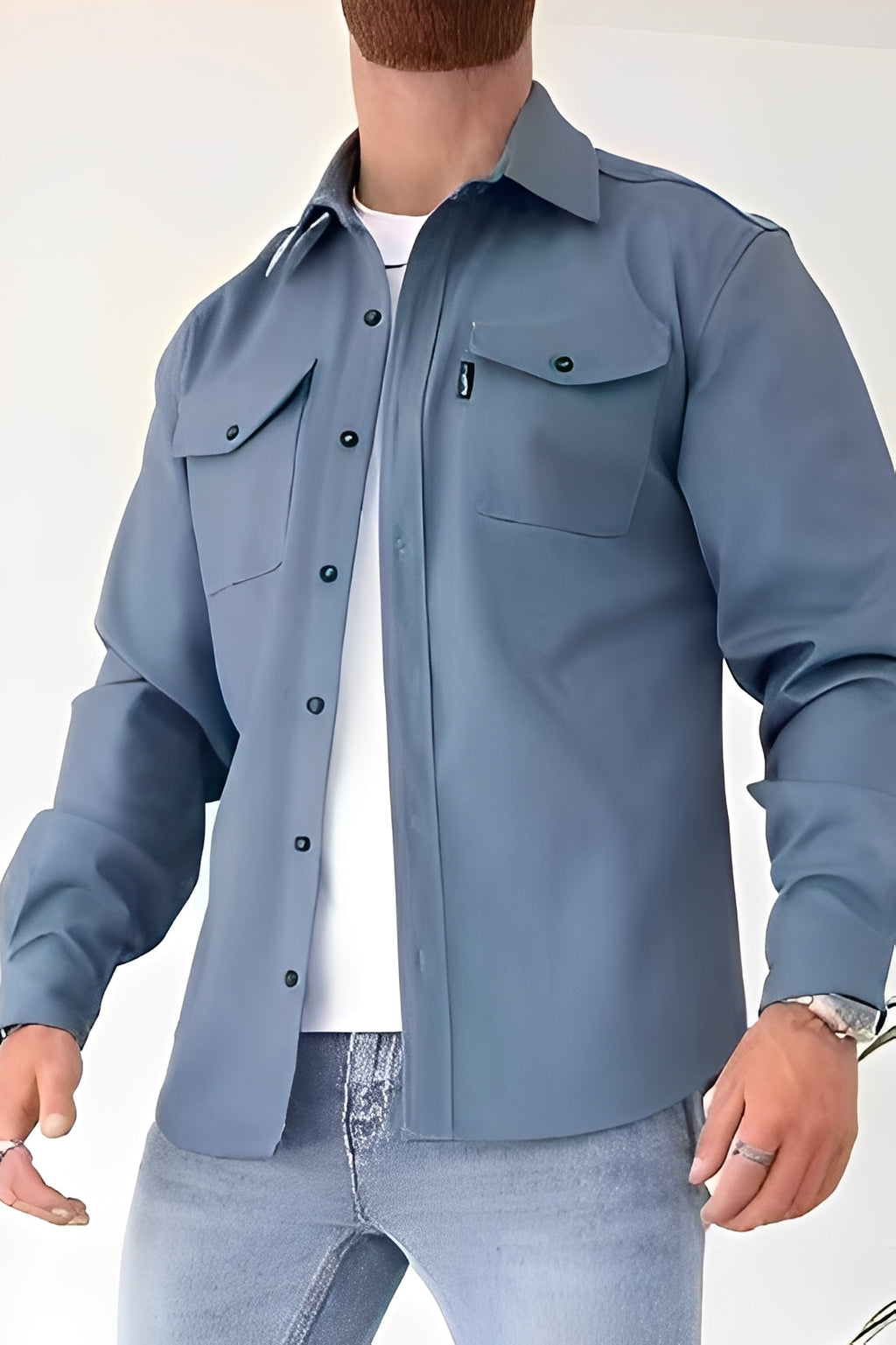 Finn – Overshirt mit Brusttaschen für Herren