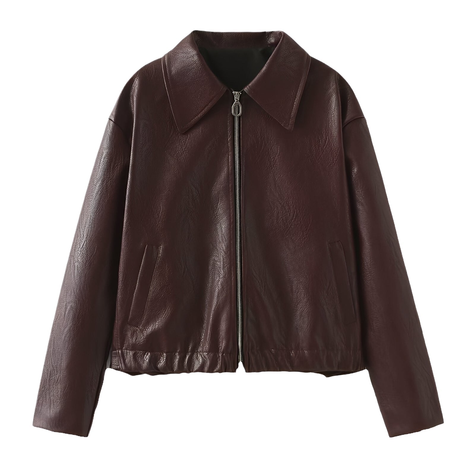 Noelia – Damen Oversize Lederjacke