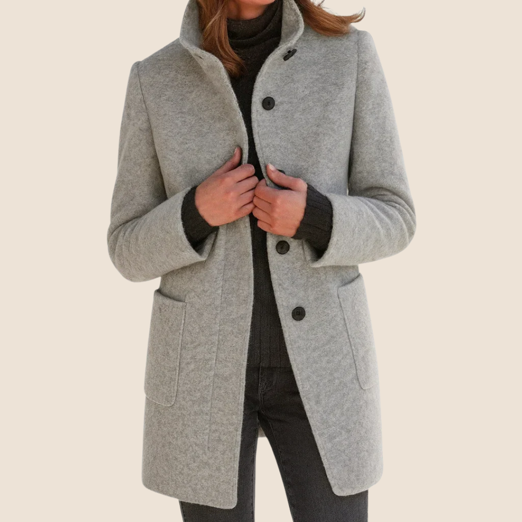 Lana – Moderner Wollmantel für Damen