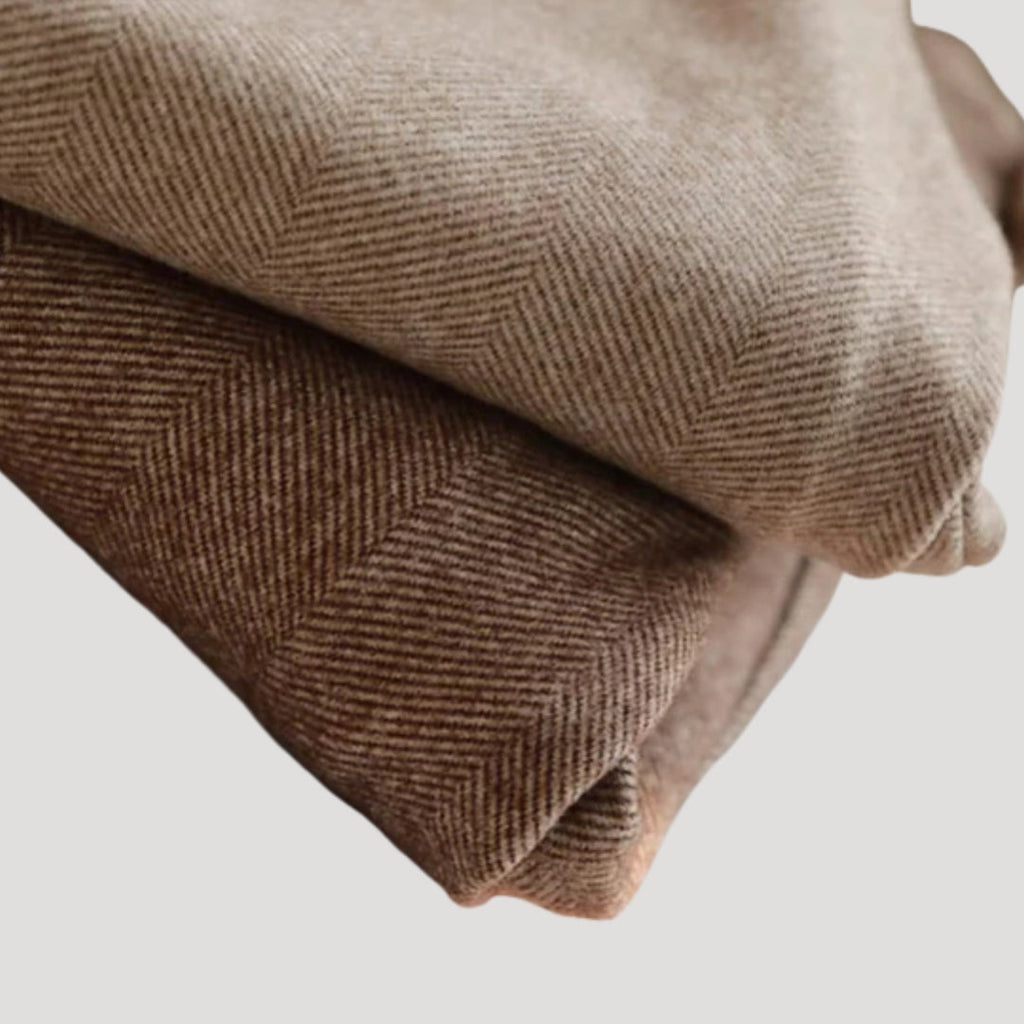 James – Klassische Strukturierte Herren Stoffhose