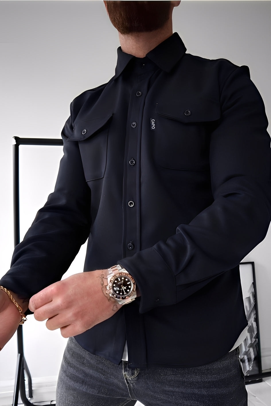 Finn – Overshirt mit Brusttaschen für Herren