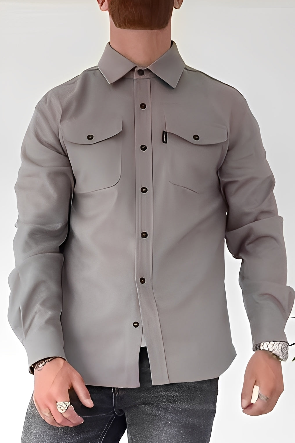 Finn – Overshirt mit Brusttaschen für Herren