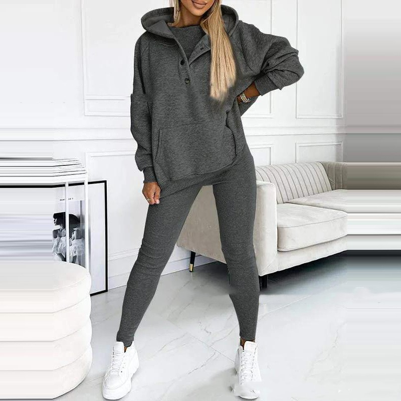 Liora - Damen Jogginganzug mit Kapuze und Leggings