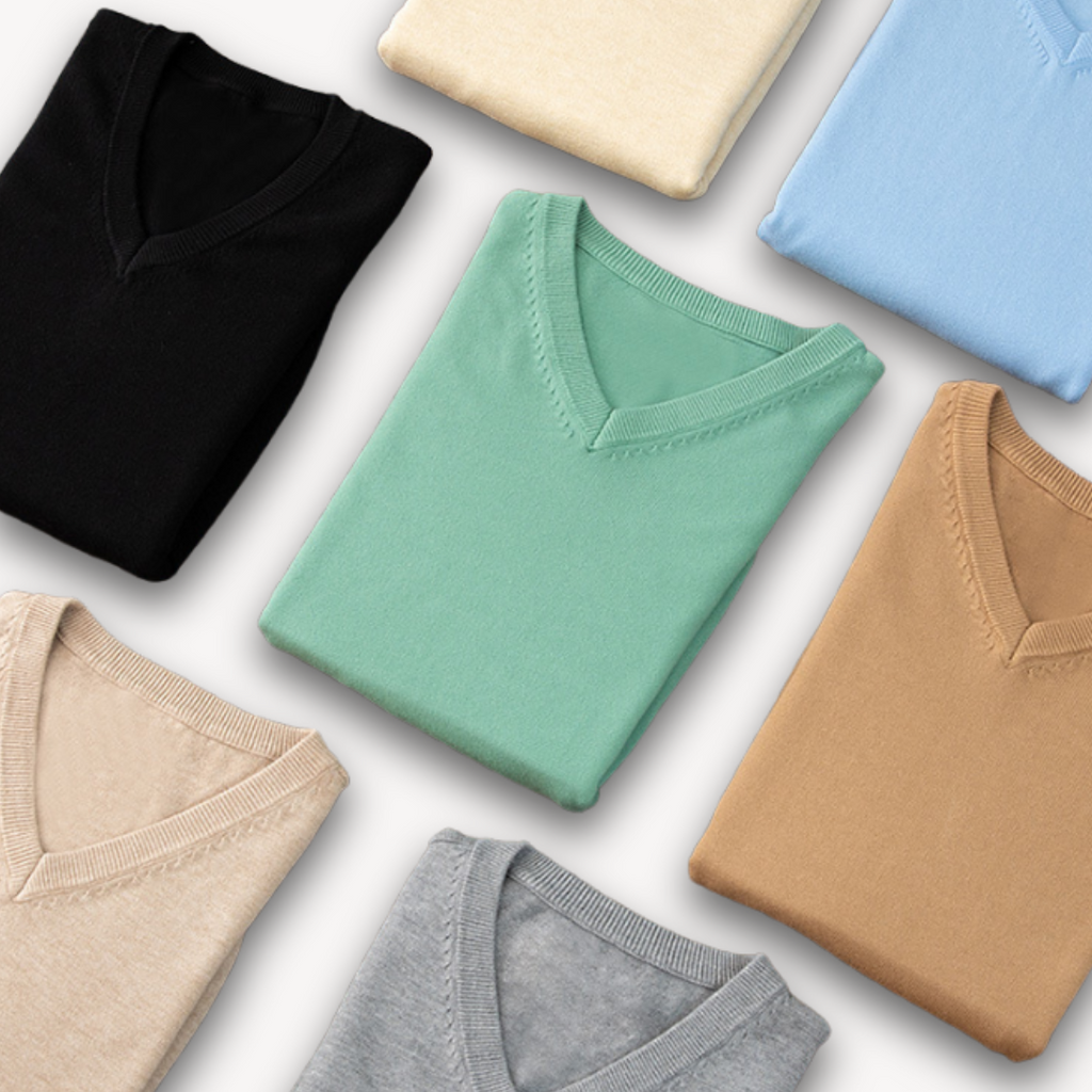 Jonas – Pullover mit Hemdkragen-Optik für Herren