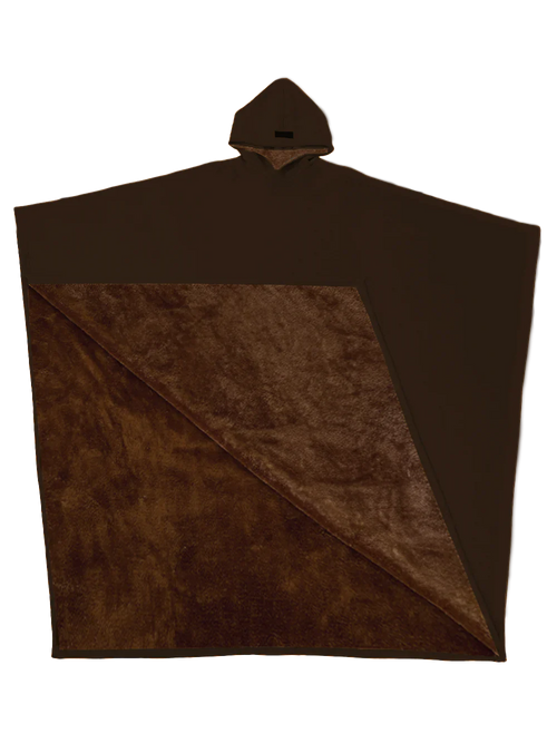 Adrian - Herren Poncho mit Kapuze bequem