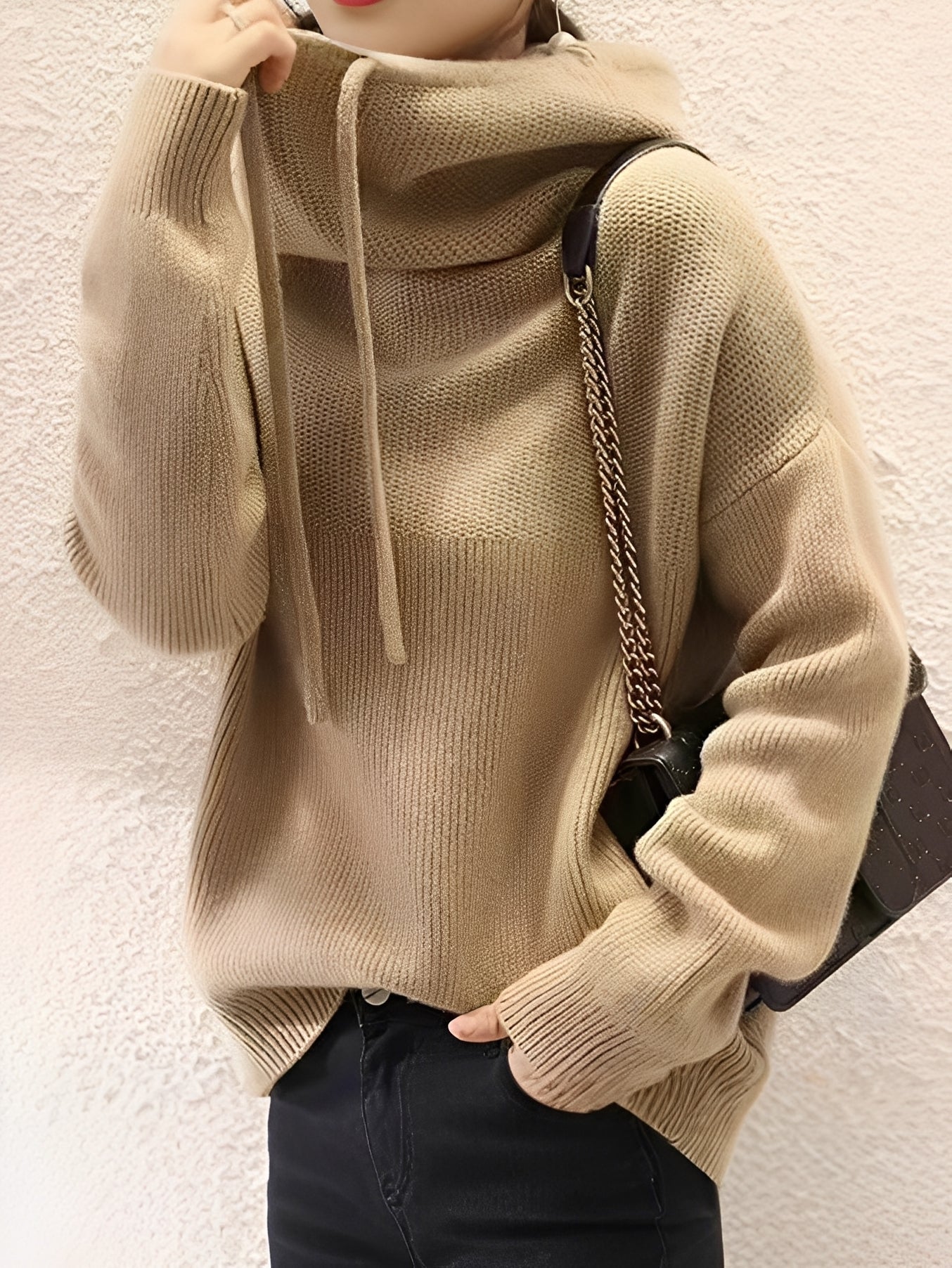 Lea – Strickpullover mit Rollkragen für Damen