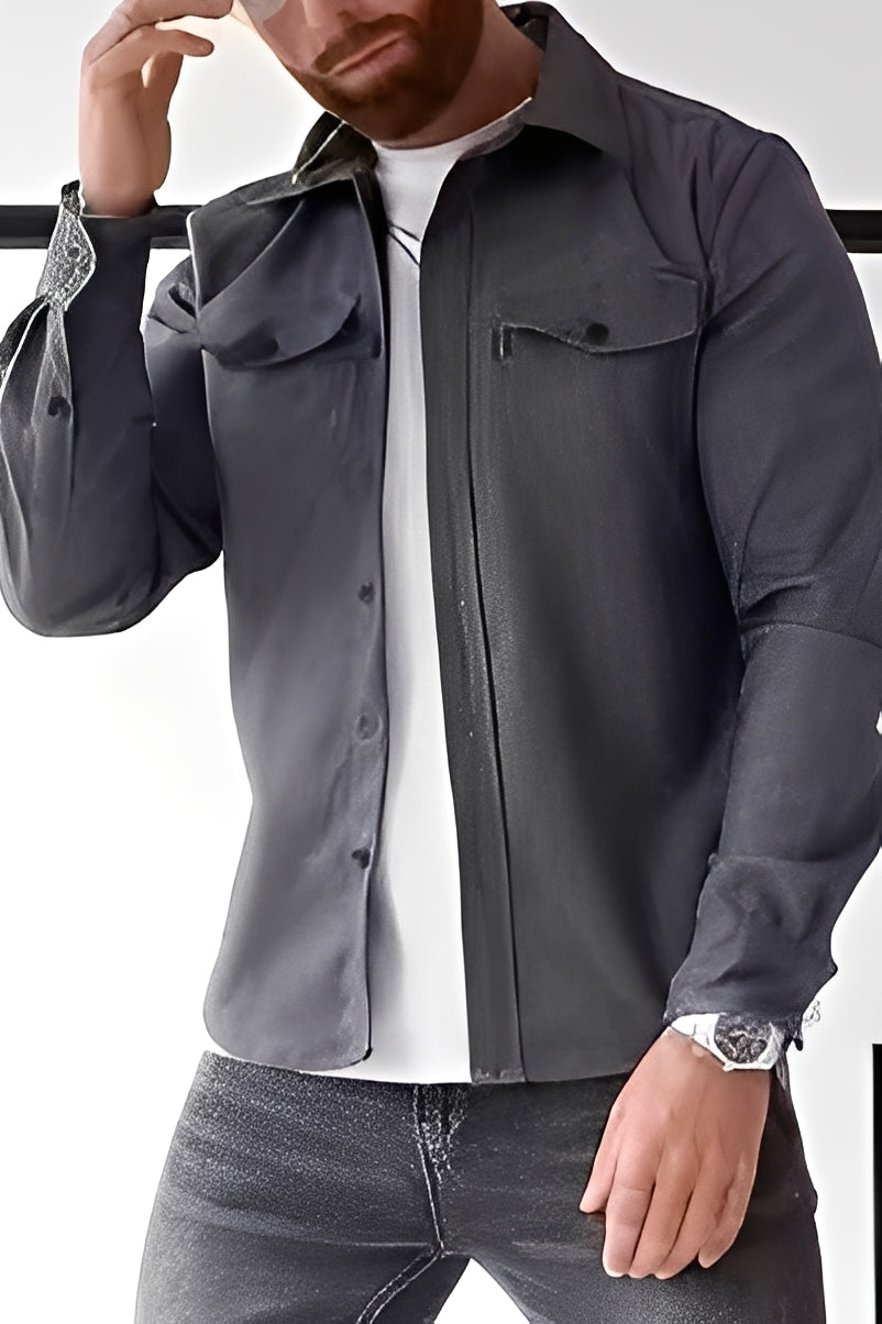 Finn – Overshirt mit Brusttaschen für Herren