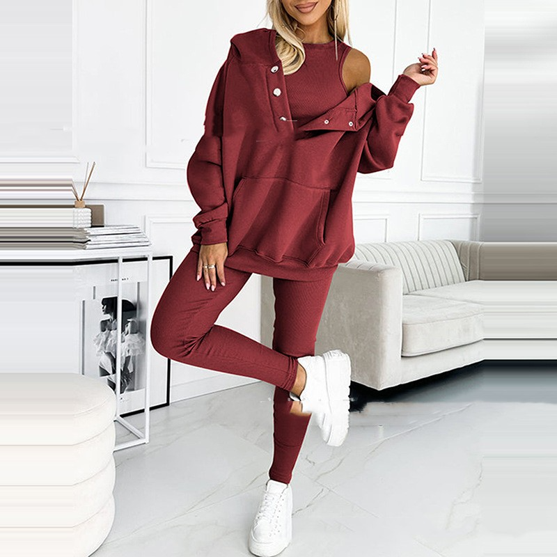 Liora - Damen Jogginganzug mit Kapuze und Leggings