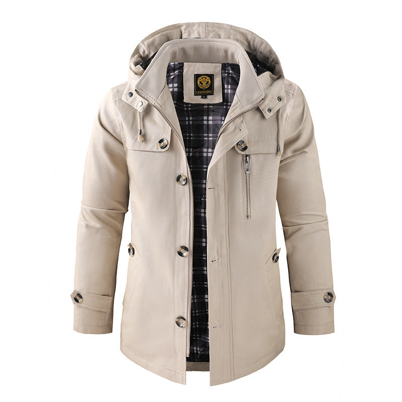 Diego – Funktionale Herren Winterjacke mit Kapuze