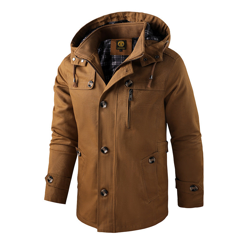 Diego – Funktionale Herren Winterjacke mit Kapuze