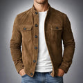 Herren Utility-Jacke mit lässigem Schnitt und stilvollem Knopfverschluss - J&B - 1 - Annoboutique
