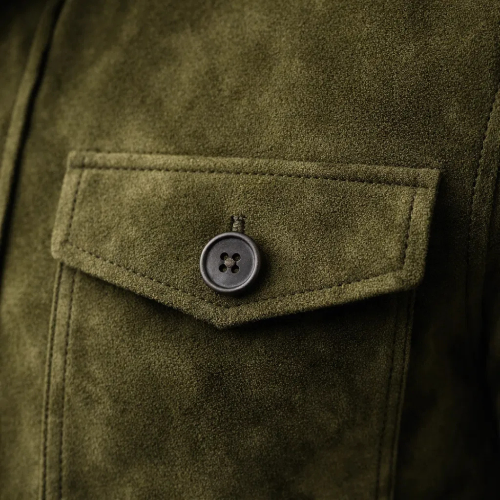 Herren Utility-Jacke mit lässigem Schnitt und stilvollem Knopfverschluss - J&B - 5 - Annoboutique