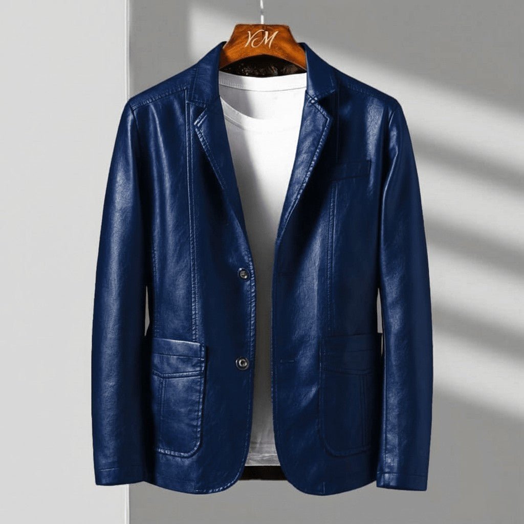 Eleganter Herren Blazer mit taillierter Silhouette und fallendem Revers - J&B - 2 - Annoboutique