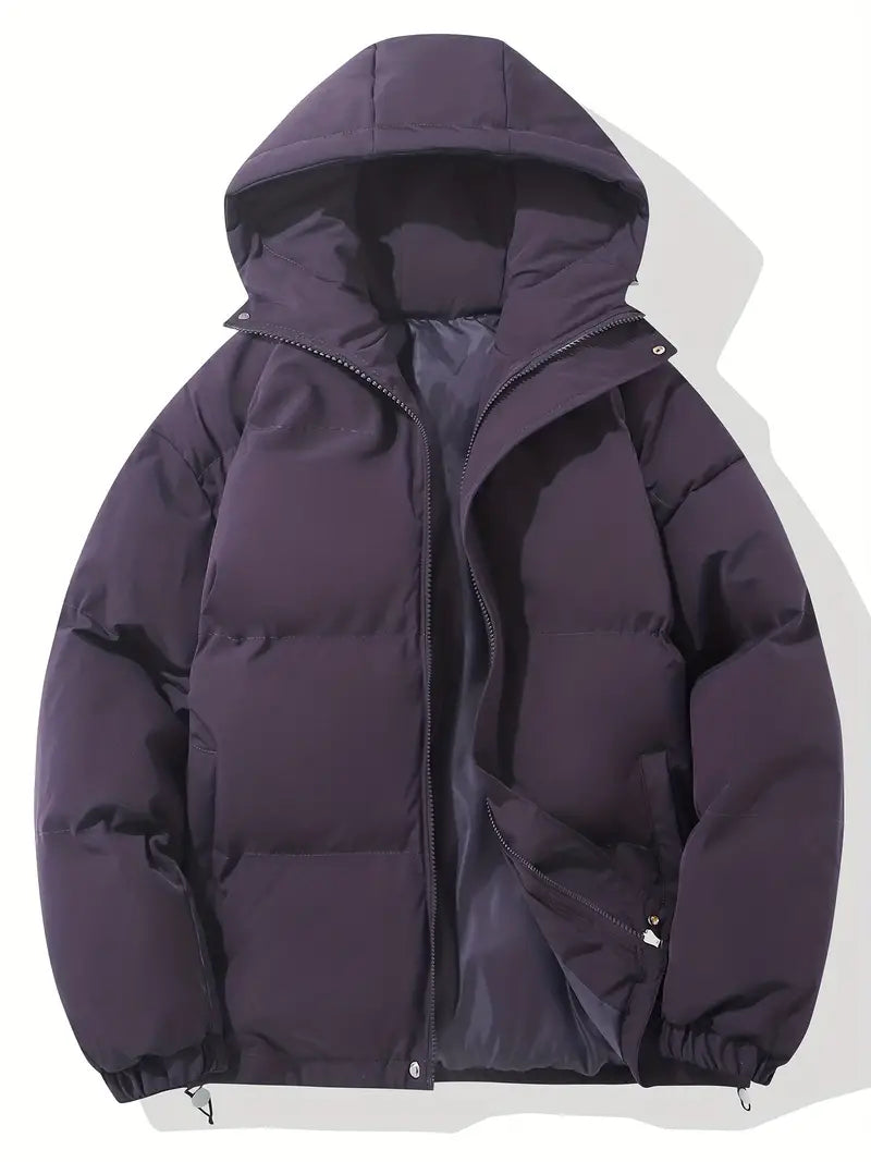 Damen Kapuzen-Steppjacke mit Frontreißverschluss - J&B - 18 - Annoboutique