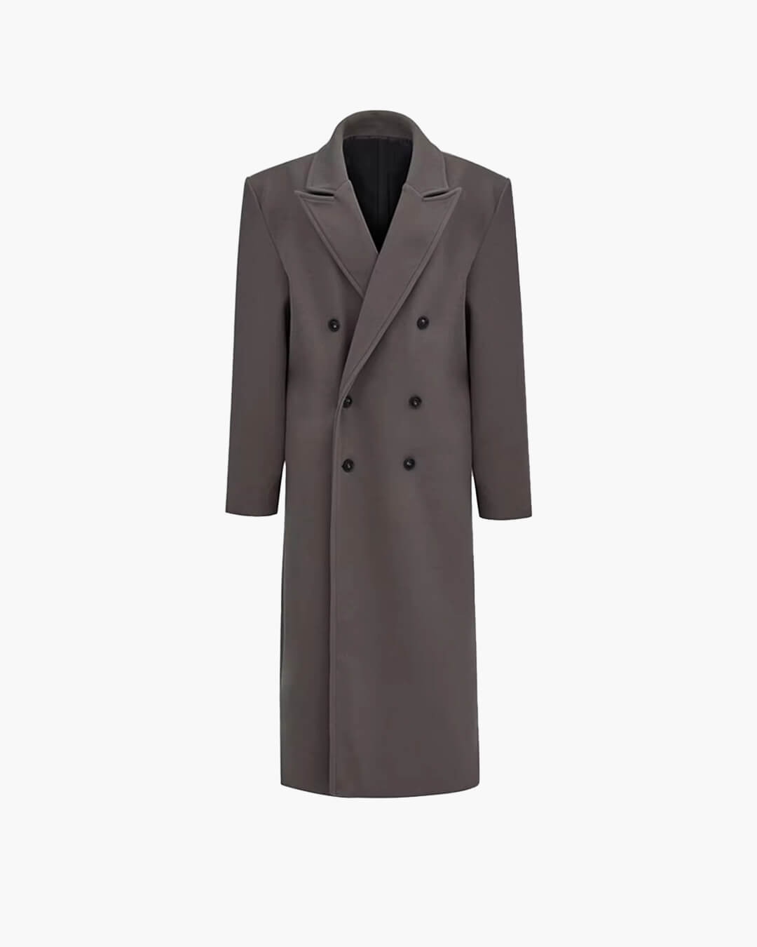 Elegante lange Jacke für Damen mit lockerem Schnitt und breitem Revers - J&B - 13 - Annoboutique