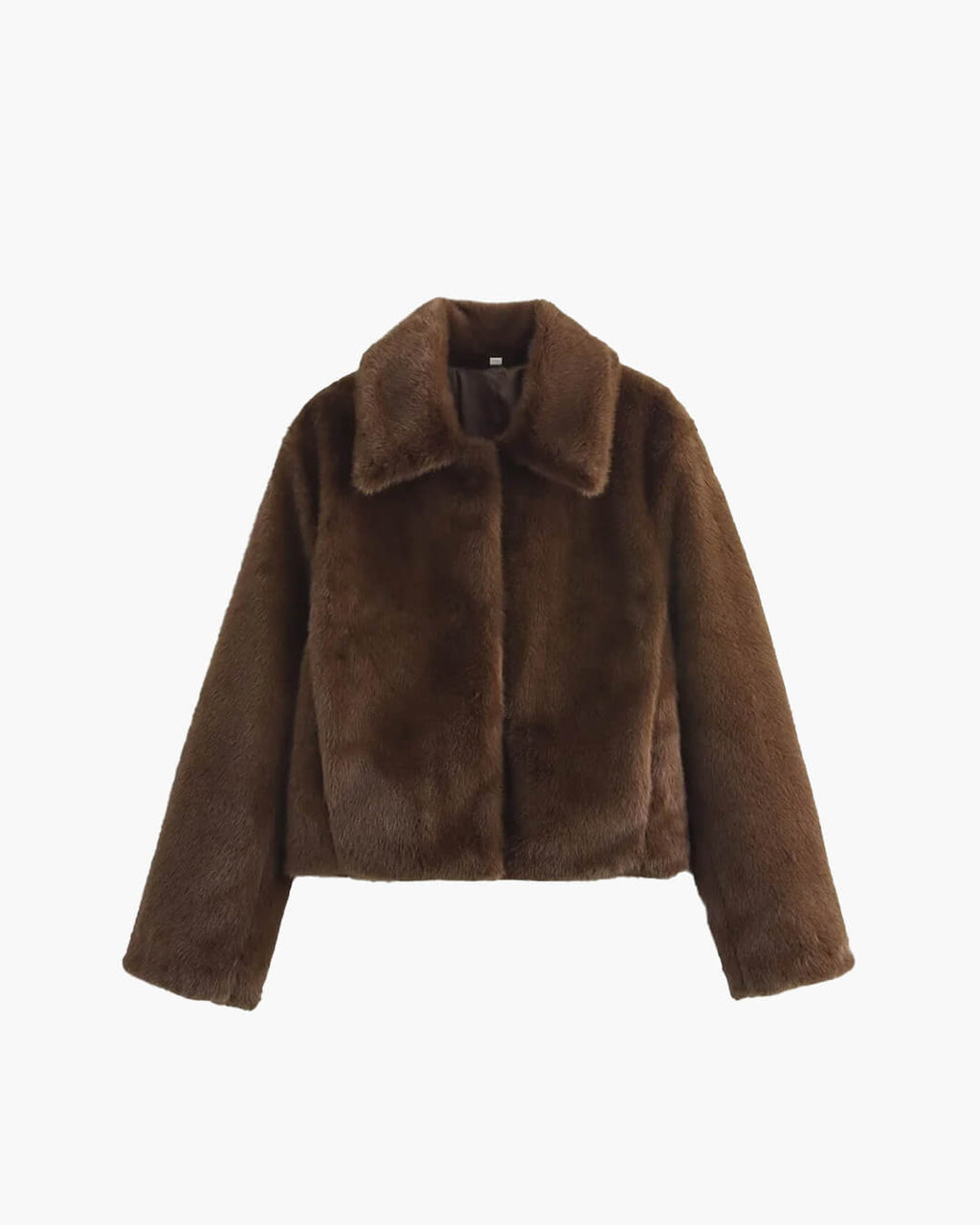 Elegante Damenjacke aus Kunstfell - Kurz und Chic von J&B - 1 - Annoboutique