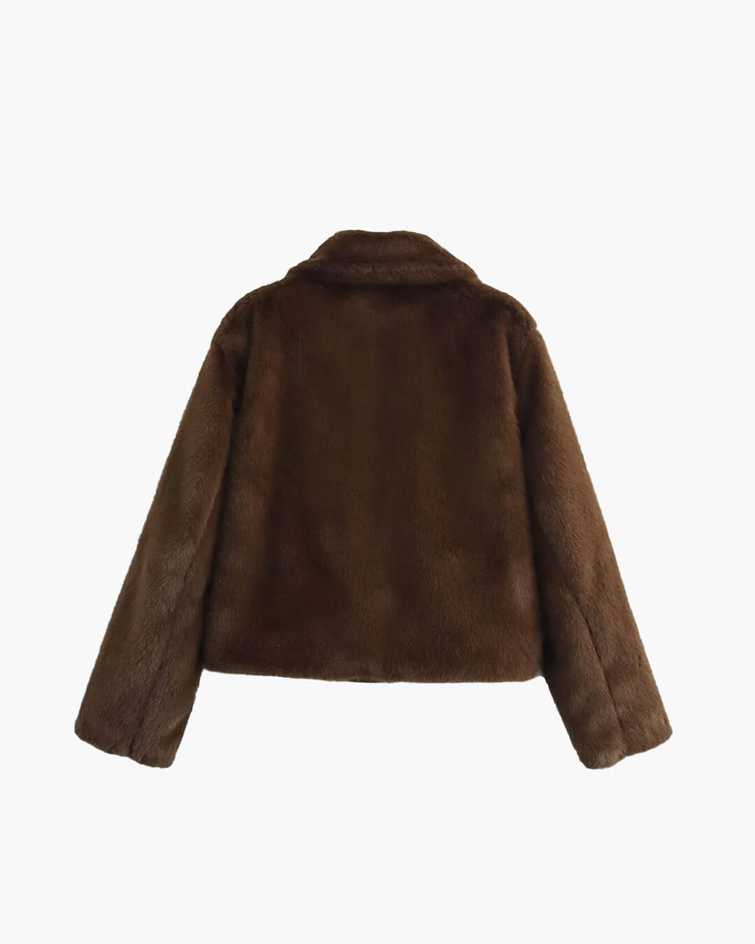 Elegante Damenjacke aus Kunstfell - Kurz und Chic von J&B - 10 - Annoboutique