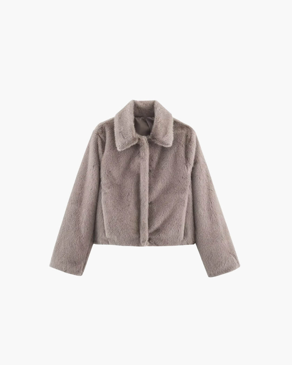 Elegante Damenjacke aus Kunstfell - Kurz und Chic von J&B - 12 - Annoboutique