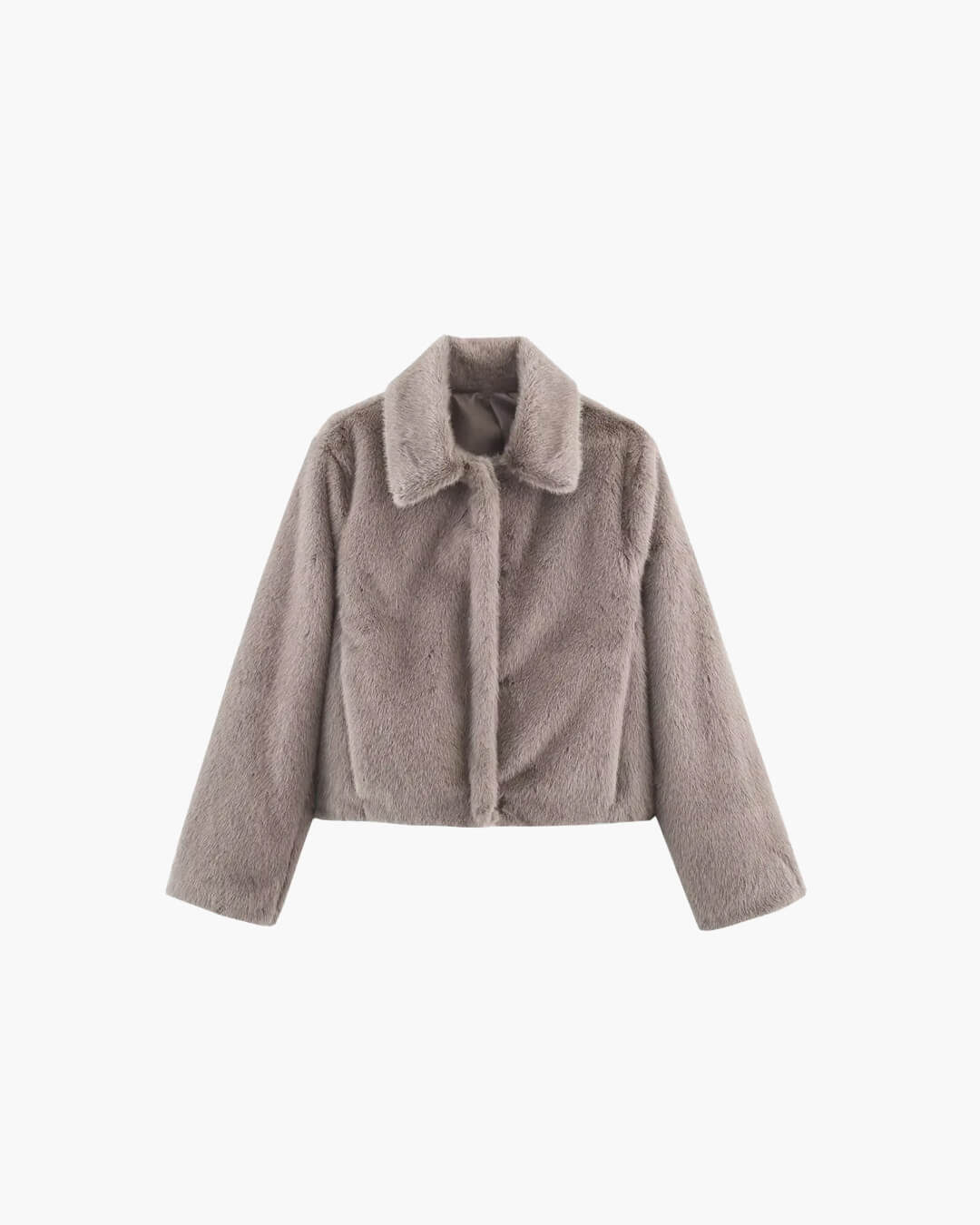 Elegante Damenjacke aus Kunstfell - Kurz und Chic von J&B - 12 - Annoboutique