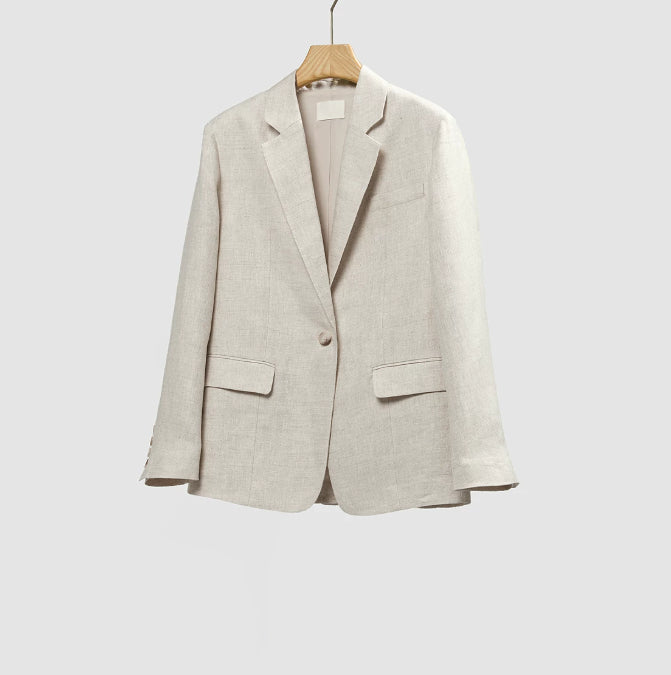 Damen Blazer mit lässigem Schnitt und elegantem Revers - J&B - 5 - Annoboutique