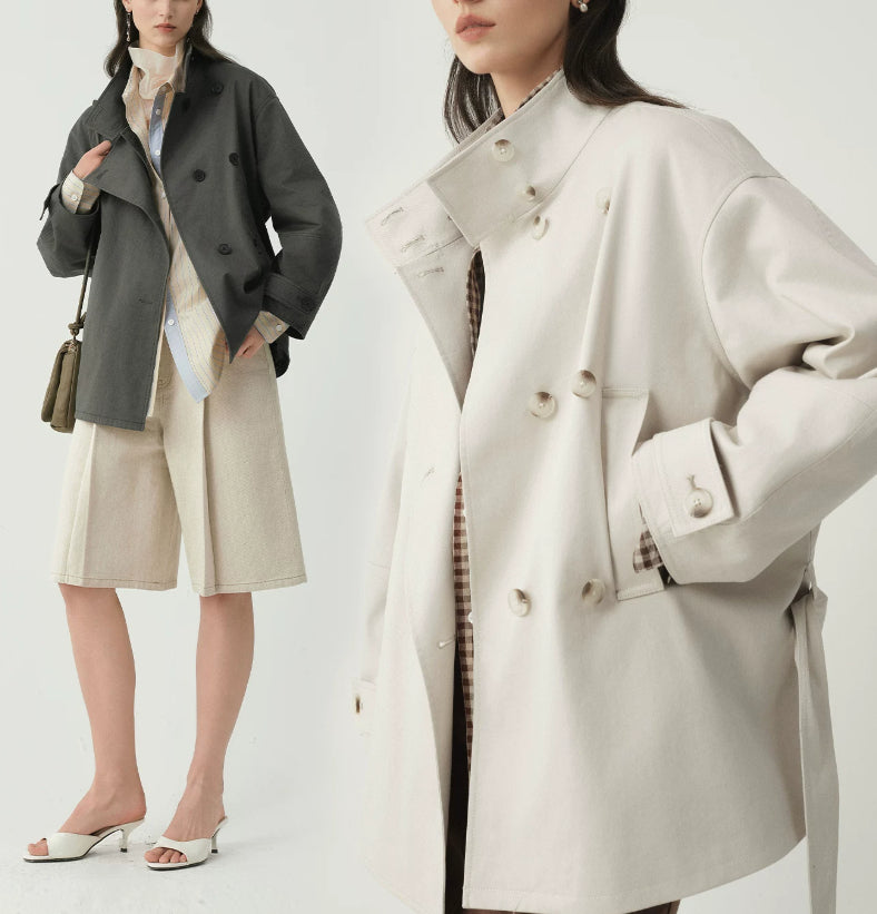 Elegante Damenjacke mit Zweireiher-Verschluss - J&B - 11 - Annoboutique